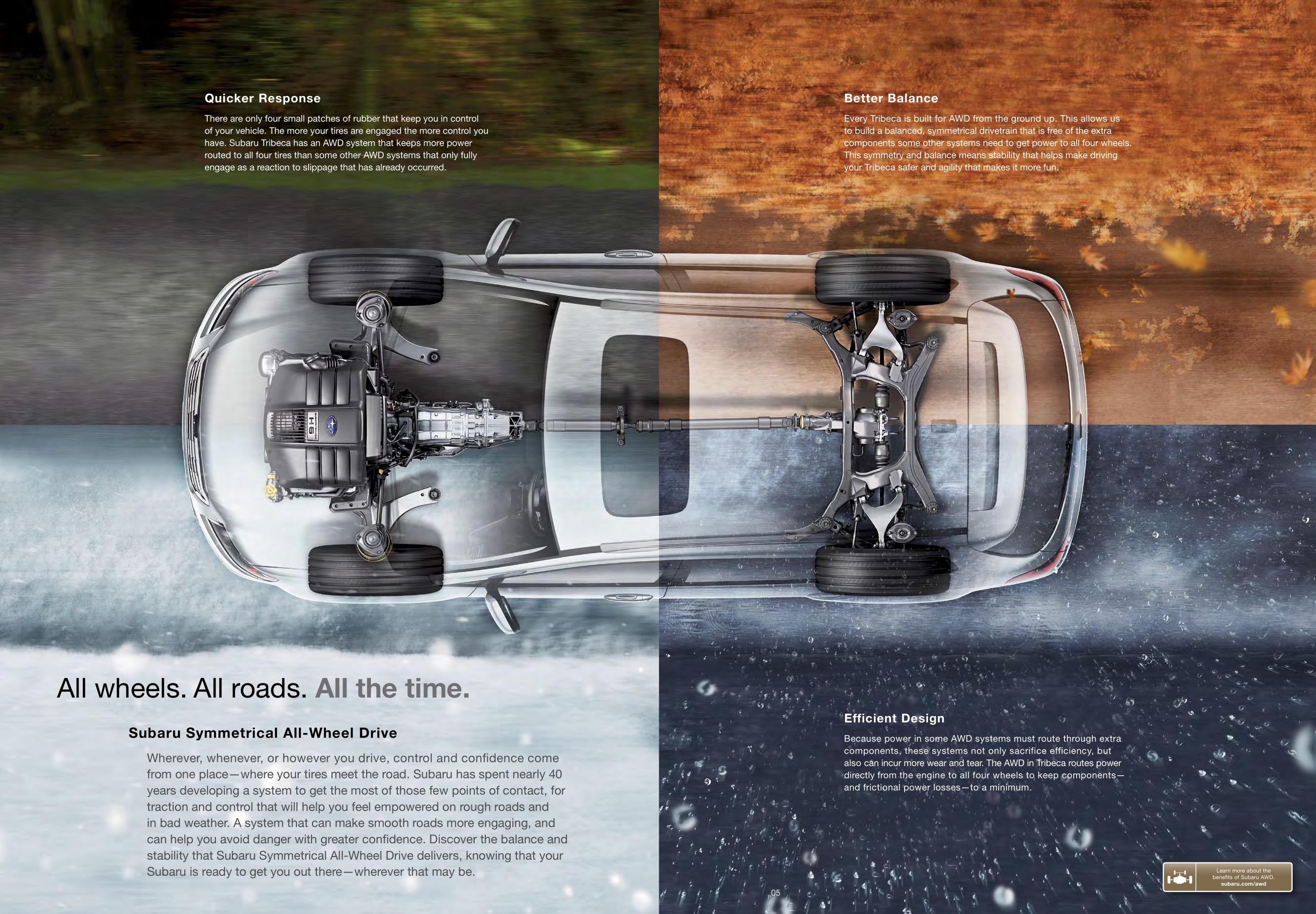 2013 Subaru Tribeca Brochure Page 4